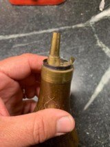 Rare Civil War Colt M-1851 Navy Powder Flask Measures 6 1/2 Inches - 7 of 7