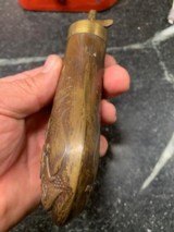 Rare Civil War Colt M-1851 Navy Powder Flask Measures 6 1/2 Inches - 4 of 7