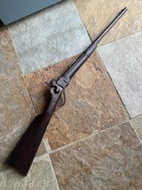 1863 New Model Sharps Carbine Untouched From Estate Discovery : Uncleaned surface as found in estate . - 1 of 20