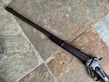 1863 New Model Sharps Carbine Untouched From Estate Discovery : Uncleaned surface as found in estate . - 9 of 20
