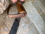 Family Estate Fresh Civil War Confederate D-Guard Bowie Knife With Scabbard .. - 7 of 9
