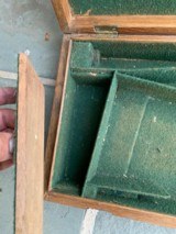 Antique English Sporting Rifle Box with Label - 5 of 5