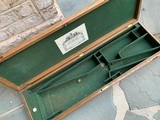 Antique English Sporting Rifle Box with Label