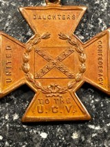 Confederate UCV Southern Cross of Honor - 2 of 6