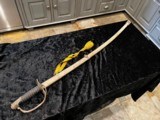 US Model 1872 cavalry sword dated 1891 Baltimore MD with Engraved blade - 5 of 16