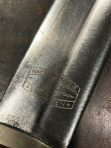 German WW2 Stormtrooper Dagger Rare Mfg. Hammesfahr CIE “Swimmer Logo - 6 of 8