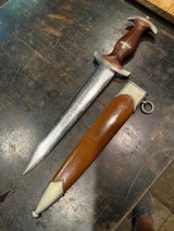 German WW2 Stormtrooper Dagger Rare Mfg. Hammesfahr CIE “Swimmer Logo - 8 of 8