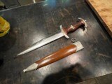 German WW2 Stormtrooper Dagger Rare Mfg. Hammesfahr CIE “Swimmer Logo - 1 of 8