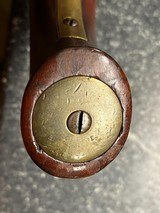 USN 1843 Dated Mfg. N.P Ames Mfg. Navy Issued Pistol .. Has nice USN Inspectors stamp in stock of wood. - 6 of 14