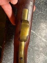 USN 1843 Dated Mfg. N.P Ames Mfg. Navy Issued Pistol .. Has nice USN Inspectors stamp in stock of wood. - 8 of 14