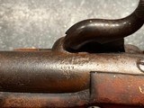 USN 1843 Dated Mfg. N.P Ames Mfg. Navy Issued Pistol .. Has nice USN Inspectors stamp in stock of wood. - 12 of 14