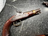 USN 1843 Dated Mfg. N.P Ames Mfg. Navy Issued Pistol .. Has nice USN Inspectors stamp in stock of wood. - 13 of 14