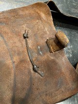 Nice Condition Original Civil War Union US Infantry Soldiers 58. Cal Cartridge Box W/Original Sling with Eagle Plate . Complete with all original tins - 5 of 14