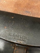 Nice Condition Original Civil War Union US Infantry Soldiers 58. Cal Cartridge Box W/Original Sling with Eagle Plate . Complete with all original tins - 8 of 14