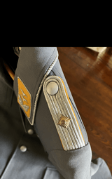 Outstanding WWII Luftwaffe Named Oberleutnant Uniform ... Many original award loops and everything 100%... - 6 of 10