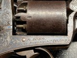 Civil War English Import Adams Patent 20592R Revolver 50 Cal. With Strong Blue Nice+++ - 4 of 12