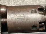 Outstanding 6 inch Colt M-1849 Pocket Pistol Civil War Production 1862 serial #208557 - 7 of 14