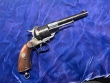 Spectacular Civil War Range Lefaucheux 12 mm Revovler Strong Blue & Finishes - 3 of 11