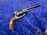 Spectacular Civil War Range Lefaucheux 12 mm Revovler Strong Blue & Finishes - 1 of 11