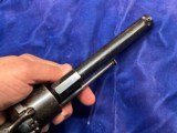 Spectacular Civil War Range Lefaucheux 12 mm Revovler Strong Blue & Finishes - 9 of 11