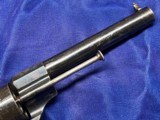 Spectacular Civil War Range Lefaucheux 12 mm Revovler Strong Blue & Finishes - 6 of 11