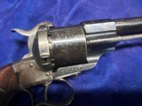 Spectacular Civil War Range Lefaucheux 12 mm Revovler Strong Blue & Finishes - 4 of 11