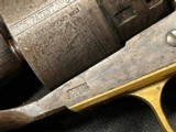 High Condition M-1860 Colt Army mfg 1862.Original Blue and case colors present - 14 of 20