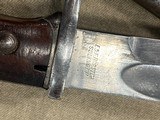Nice German WW1 Dated 1917 Butcher Bayonet - 6 of 8