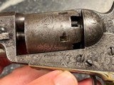 6 Inch Colt 1849 Pocket Factory Engraved Pistol - 5 of 13