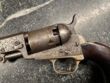 6 Inch Colt 1849 Pocket Factory Engraved Pistol - 2 of 13