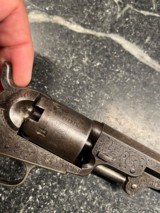 6 Inch Colt 1849 Pocket Factory Engraved Pistol - 12 of 13