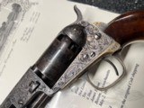 Rare 6 Inch Colt 1849 Pocket Pistol With Colt Letter & Gustave Young Factory Engraved - 6 of 15