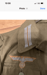 German WW2 1st Pattern Tropical Uniform - 2 of 3