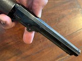 Civil War High Condition Model 1849 Colt 6Inch Pocket Pistol #188108. Mfg Date 1861 - 16 of 18