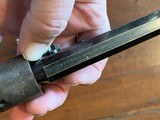 Civil War High Condition Model 1849 Colt 6Inch Pocket Pistol #188108. Mfg Date 1861 - 9 of 18