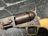 UTSTADNING COLT M-1851 NAVY FACTORY ENGRAVED GUSTAVE YOUNG WITH IVORY GRIPS - 2 of 7