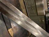 Confederate Artillery Short Sword With Original Scabbard - 9 of 13