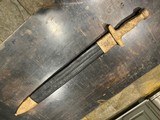 Confederate Artillery Short Sword With Original Scabbard - 2 of 13