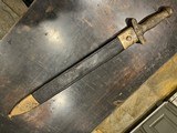 Confederate Artillery Short Sword With Original Scabbard - 4 of 13