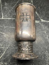 Historical German WW2 Luftwaffe Honor Goblet Named to KIA Pilot ACE - 13 of 19