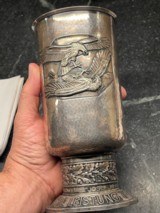 Historical German WW2 Luftwaffe Honor Goblet Named to KIA Pilot ACE - 3 of 19