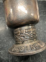 Historical German WW2 Luftwaffe Honor Goblet Named to KIA Pilot ACE - 5 of 19