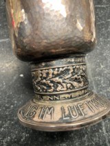 Historical German WW2 Luftwaffe Honor Goblet Named to KIA Pilot ACE - 4 of 19