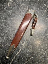 Nice original German SA dagger scabbard and hanger - 2 of 4