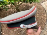 Outstanding all bullion insignia German WW2 Artillery Visor Cap - 7 of 7