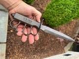 US WW1 LF & C Fighting Knife With Its Original Scabbard - 7 of 8