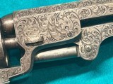 Rare Colt M-1849 6 inch pocket factory engraved - 15 of 17