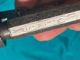 Rare Colt M-1849 6 inch pocket factory engraved - 11 of 17