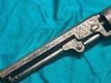 Rare Colt M-1849 6 inch pocket factory engraved - 2 of 17