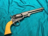 Rare Colt M-1849 6 inch pocket factory engraved